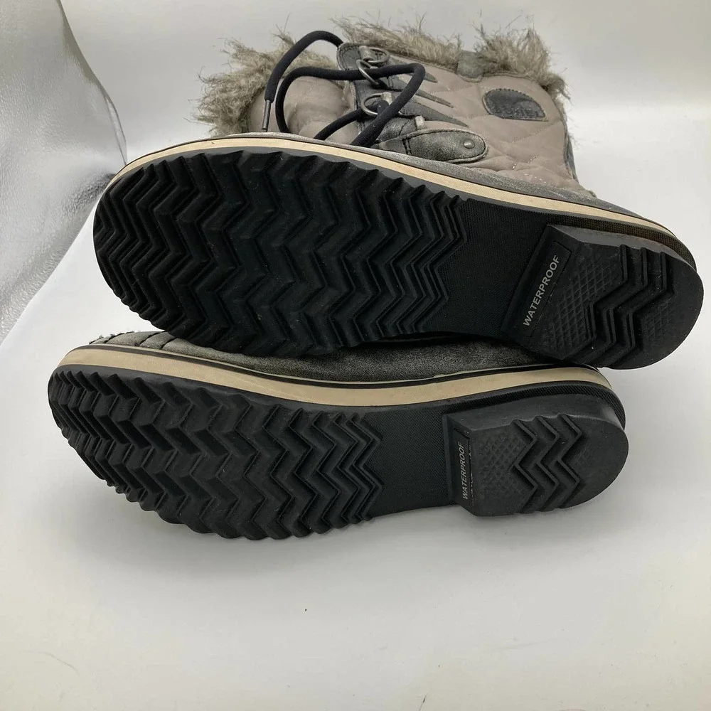Sorel Tofino Distressed Waterproof Fur Winter Boot